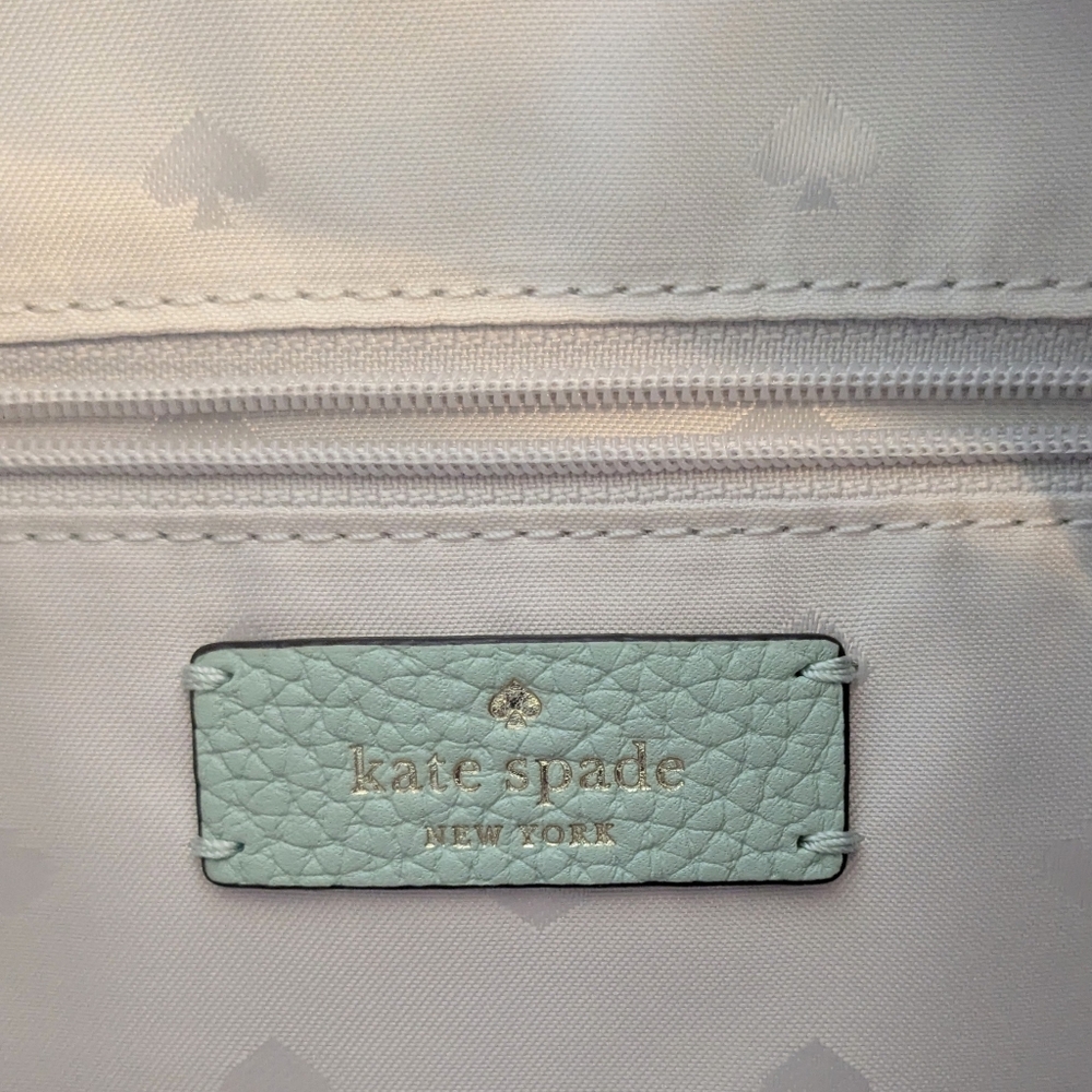 Kate Spade Weston Shoulder Bag Pebble Leather Seawater K8453 $399 - Picture 11 of 12